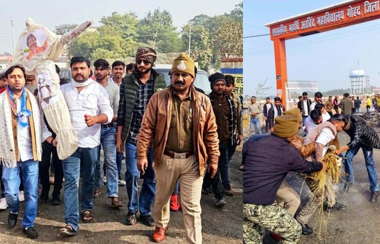 जनहित और पर्यावरण के सवालों पर एनएसयूआई सड़कों पर