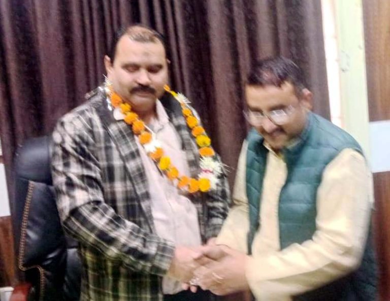 सीएमओ जैदी को मिला अतिरिक्त प्रभार, पदभार किया ग्रहण