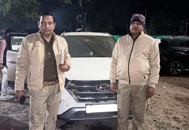 फूफ पुलिस ने अपराध में प्रयुक्त कार की बरामद, आरोपी फरार