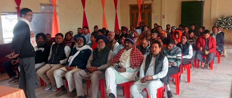 मालनपुर में विराट हिंदू सम्मेलन को लेकर कार्ययोजना बैठक संपन्न