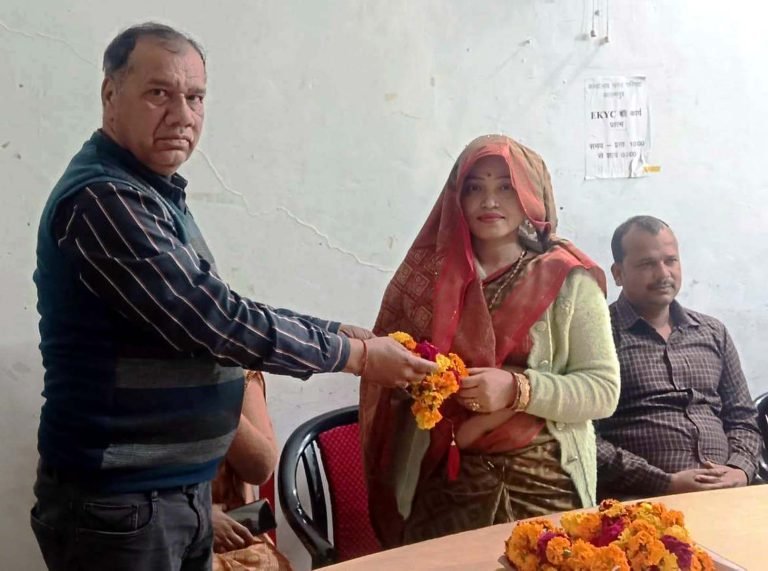 नवनिर्वाचित पार्षद का शपथ ग्रहण समारोह आयोजित