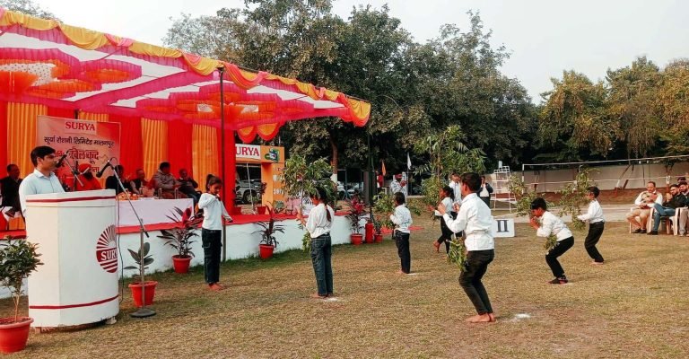 सूर्या रोशनी में वार्षिक खेलकूद प्रतियोगिता समापन