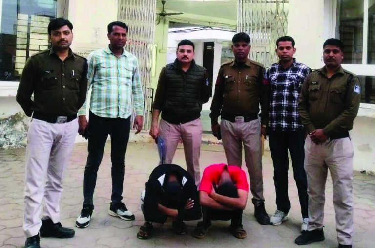 फायरिंग कर दहशत फैलाने वाले दो आरोपी दबोचे