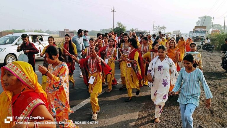 विहसंत सागर महाराज का नगर में भव्य प्रवेश, पंचकल्याणक महोत्सव की तैयारियां तेज