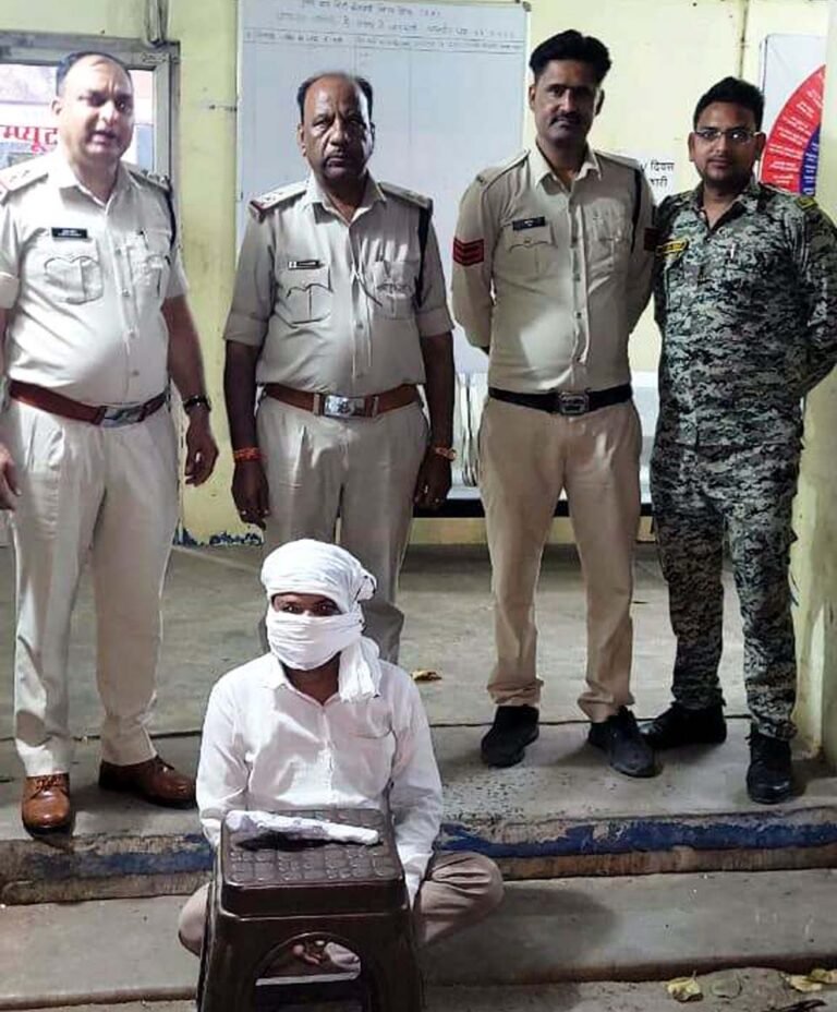 अपहरणकर्ता को गिरफ्तार कर पहुंचाया सलाखों के पीछे