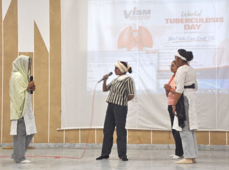 विश्व क्षय दिवस पर व्हीआईएसएम में जागरूकता कार्यक्रम आयोजित