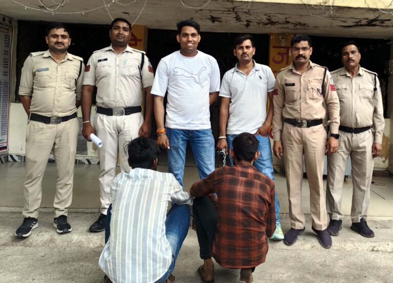 गोहद में चोरी की वारदातों का खुलासा, दो आरोपी गिरफ्तार