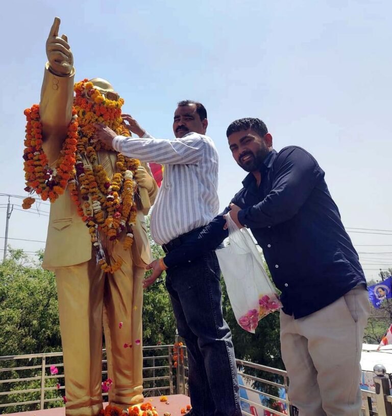 मालनपुर में धूमधाम से मनाई गई डॉ. अम्बेडकर की जयंती