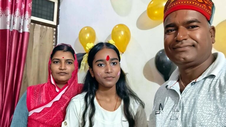 हाईस्कूल में 90 प्रतिशत अंक हासिल कर लहार की बिटिया ने किया नाम रोशन