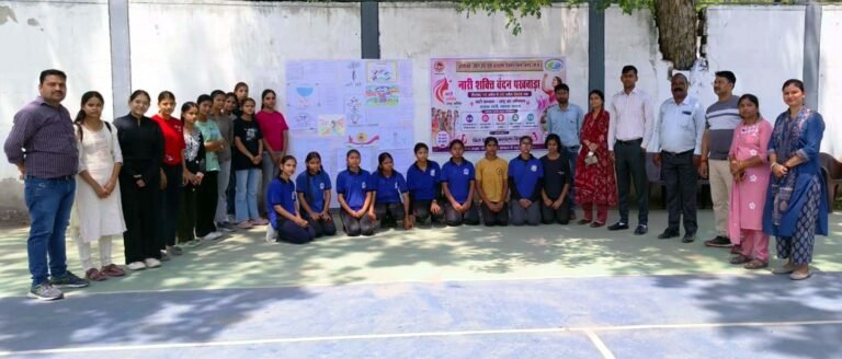 जीवाजी क्लब में नारी शक्ति वंदन दीवार गतिविधि का आयोजन