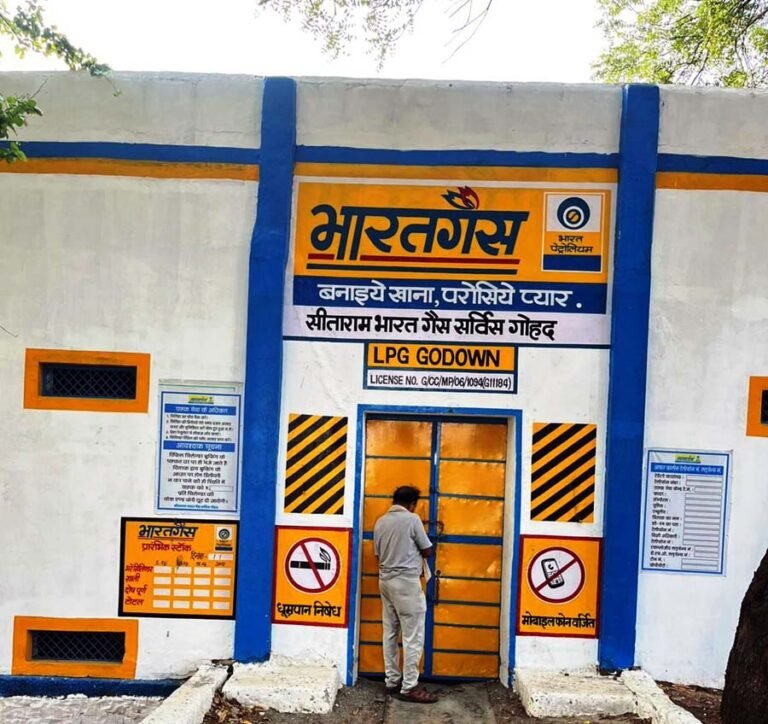 सीताराम भारत गैस एजेंसी के गोदाम से 1255 सिलेण्डर चोरी