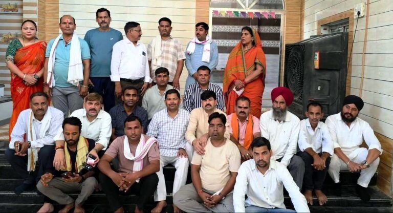 मोदी सरकार के 12 वर्ष पूर्ण होने पर हनुमान चालीसा पाठ का आयोजन
