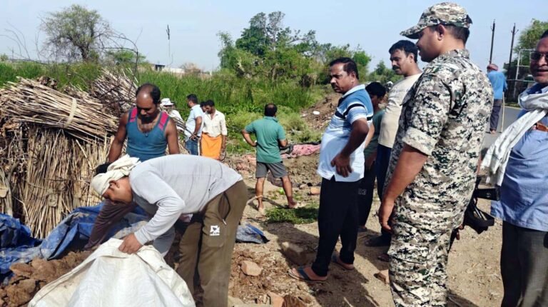 सीईओ ने ग्राम पंचायतों का निरीक्षण कर अतिक्रमण हटाने के दिए निर्देश