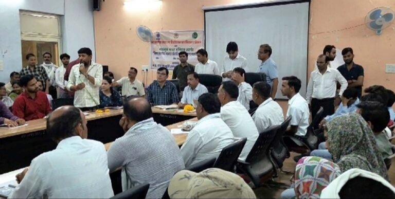 नशा मुक्त भारत अभियान के तहत मास्टर वोलिंटियर्स का प्रशिक्षण आयोजित