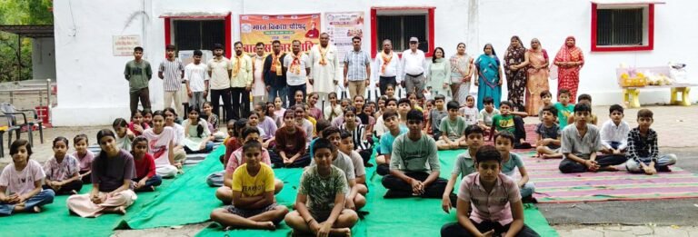 व्यक्तित्व निर्माण की पाठशाला हे बाल संस्कार शिविर : बीईओ