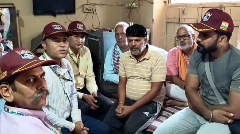 इंडियन वेटर्न ऑर्गनाइजेशन सैनिक संगठन ब्लड कैंसर पीड़ित बेटे को देगा रक्त