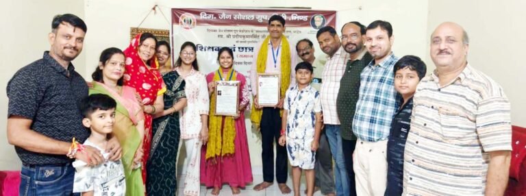 प्रतिभा का सम्मान, संस्कारों का अभिनंदन
